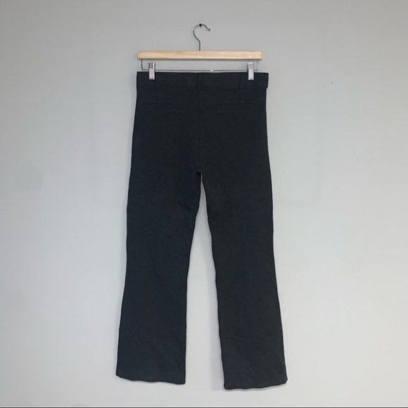 Betabrand Boot-Cut Dress Pants Size Medium Petite Charcoal Grey Stretch NWOT - Picture 8 of 12